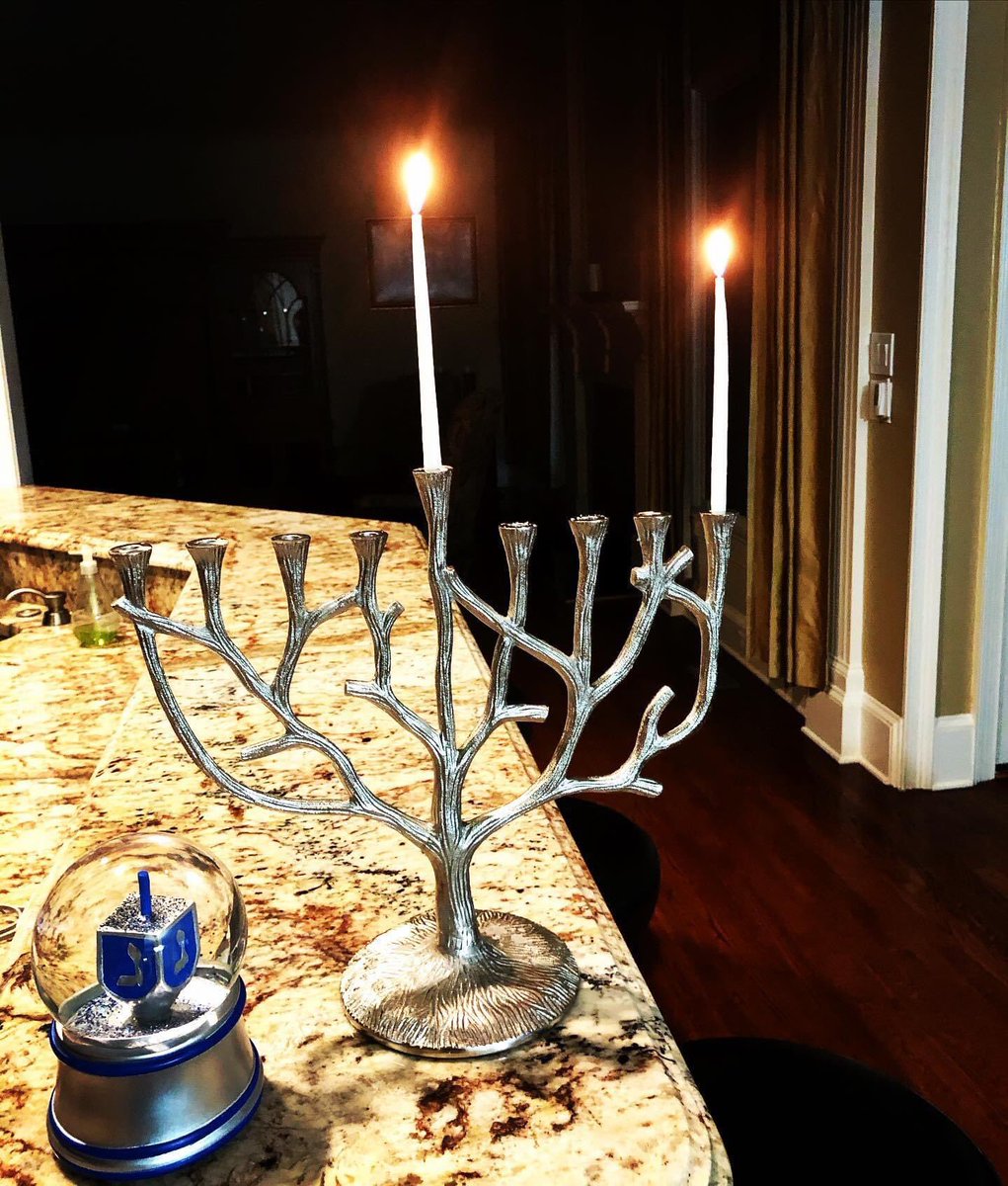 Just finished lighting the candle for the first night. Happy Hanukkah 🕎 May it be a joyous one to all #happyhanukkah #chanukahlights #drfatoff #cfiaim #festivaloflights #festivaloflights2020