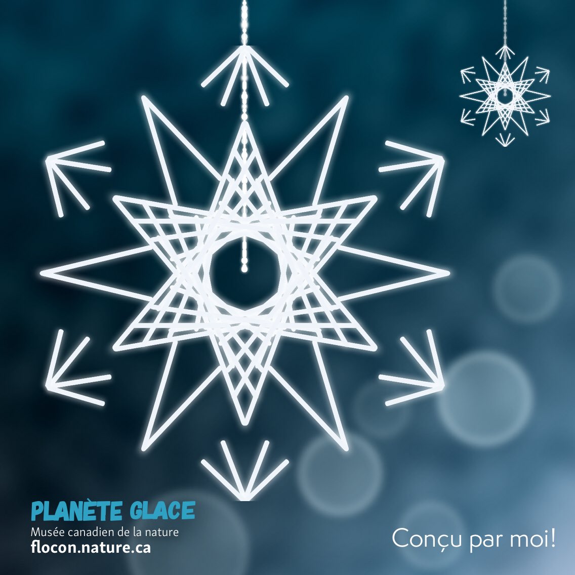 So fun! Make your own #snowflakes with <a href="/MuseumofNature/">Museum of Nature</a> new app Snowflake.nature.ca 💙❄️