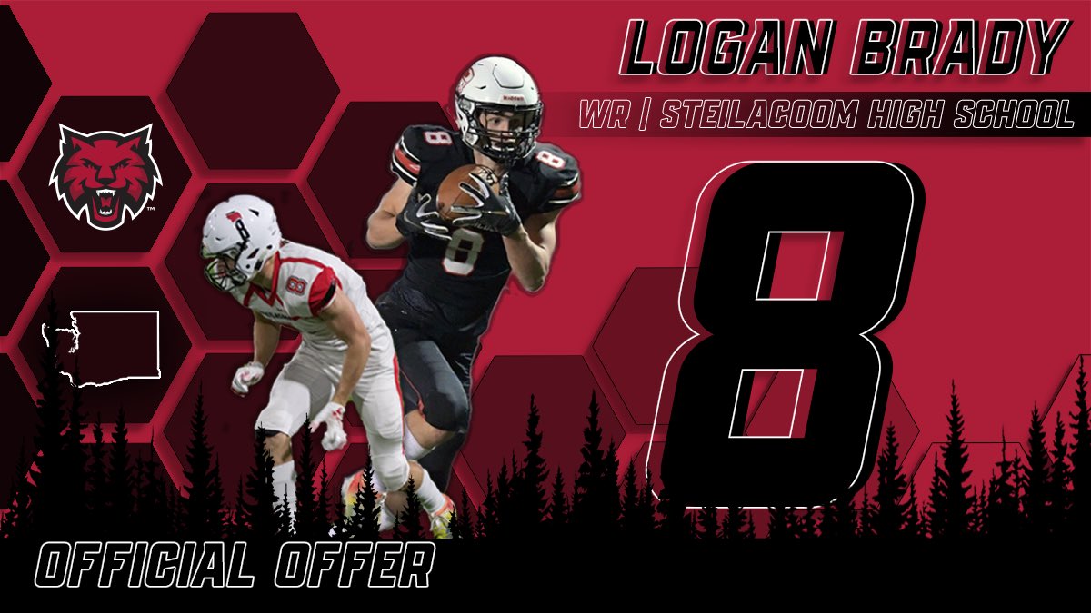 logan_brady8's tweet photo. Sorry for the repost everyone but I didn’t get it right the first time, I’m just a rookie with this stuff. But I’m STILL excited to announce that I’ve received a scholarship from @CentralWashU!! Big thanks to @CoachTinkFB @Coach_Leon_IV and @SteillyFB for the support!! https://t.co/ekEAbnN6tI