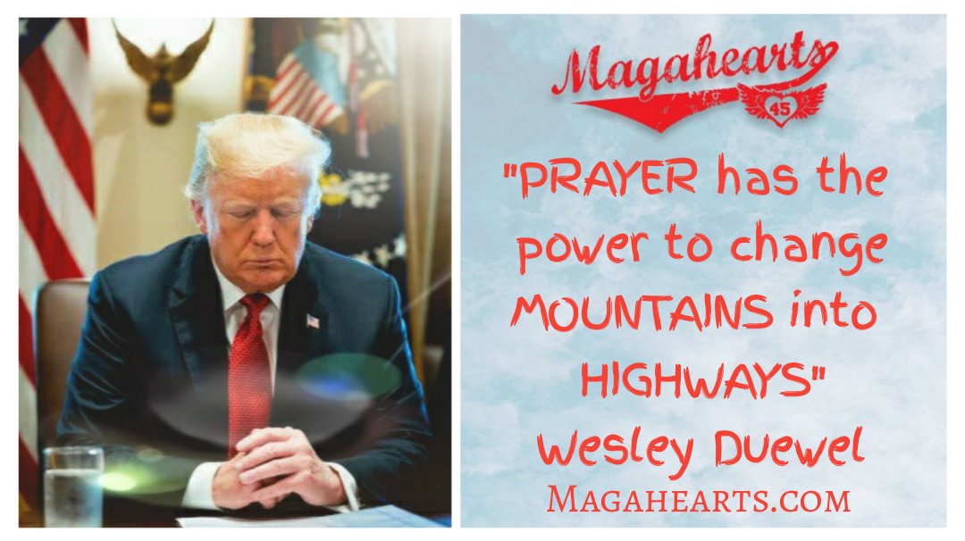 #Magahearts 'PRAYER has the power to change MOUNTAINS into HIGHWAYS' Wesley Duewel Magahearts.com