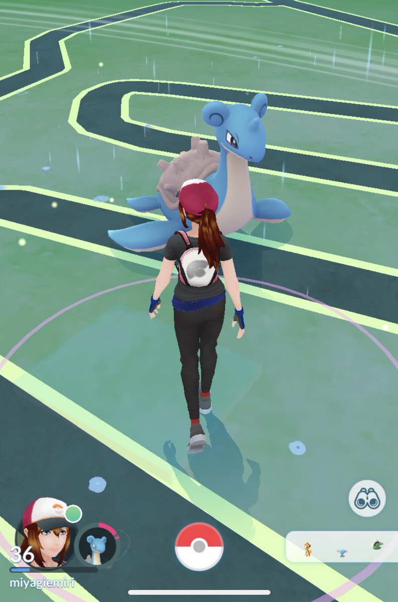 えみり 相棒をラプラスにしたの かわいい みんなの相棒なに 最初のポケモンは何を選んだ ポケモンgo