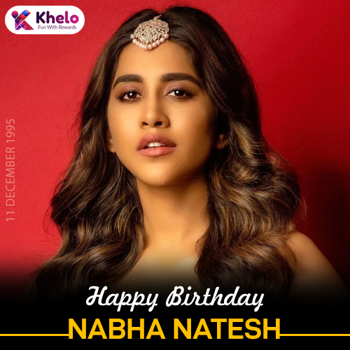 AppKhelo's tweet photo. #HBDNabhaNatesh https://t.co/Lq8Rh2chZa