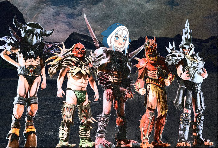 Inspired by today's Smash stream thumbnail:

GWAR GURA

#gawrgura #GURA #Gawr_Gura