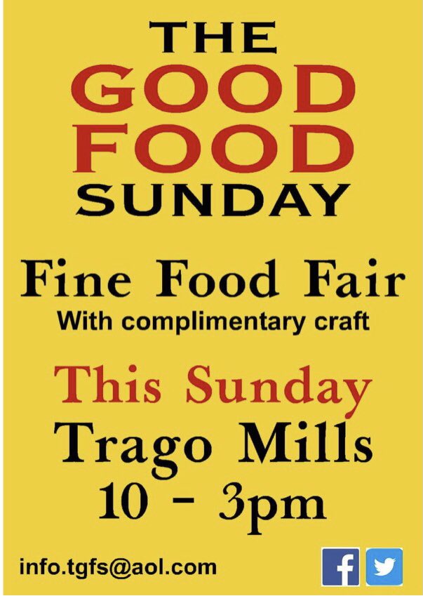 This Sunday 16 December Xmas market at Trago Mills! Please retweet! <a href="/TragoMillsUK/">Trago Mills</a> @LoveUrLocalMkt <a href="/WhatsonSW/">What's On Southwest Magazine Est: 1996</a> <a href="/Devon_Hour/">#DevonHour</a> <a href="/FoodPressUK/">FoodPress</a> <a href="/VisitDevon/">Visit Devon</a> @Exeter_Hour <a href="/atasteofdevon/">A Taste of Devon</a> <a href="/visitsouthdevon/">Visit South Devon</a> <a href="/Torbay_Hour/">#TorbayHour</a> #newtonabbot #tragomills #exeter #torbay #devonmarkets #christmasshopping