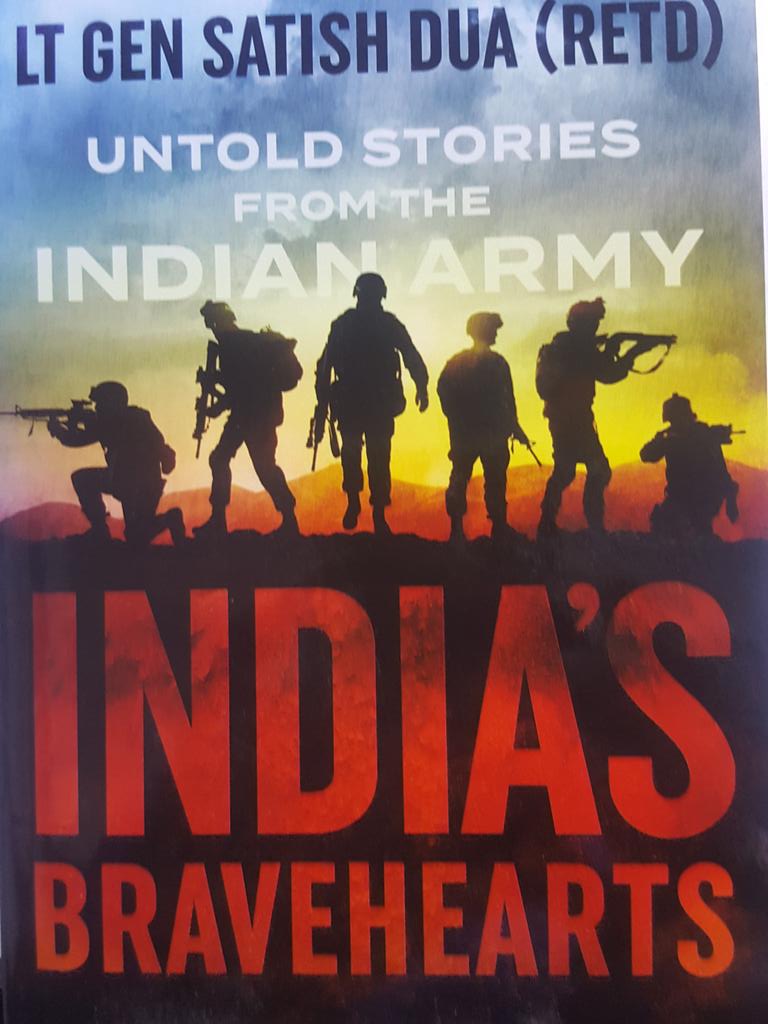 atahasnain53's tweet photo. For Indian Army fans, It would be worth it to take a good look at this book. It will give you an earthy peep into what it takes to be a warrior at the LoC. Gen Dua will make you want to be there, where the action is; where men are separated from the boys. https://t.co/cso8hmo6QR