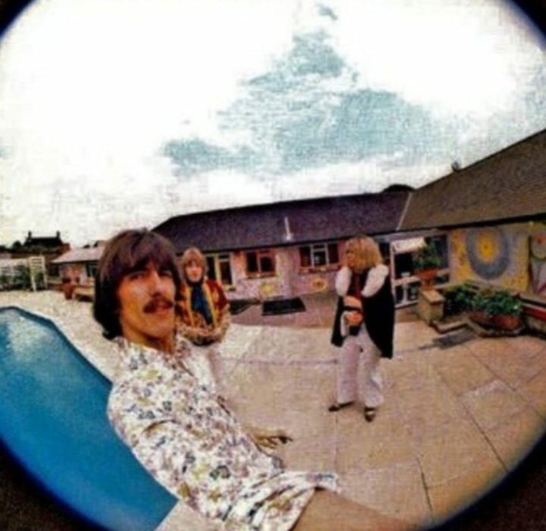 'In the mid 60s he used to come out to my house, particularly when he'd got 'the fear' when he'd mixed too many weird things together. I'd hear his voice shouting to me from out in the garden, 'George, George' I'd let him in, he was a good mate.' - #GeorgeHarrison on #BrianJones
