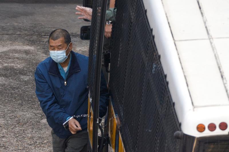 Reuters's tweet photo. Hong Kong media tycoon Jimmy Lai charged under national security law: local media https://t.co/IkaFXZg8Nh https://t.co/tcS64ZrWeQ