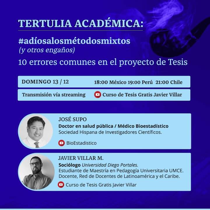 curso_tesis's tweet photo. Transmitiendo desde mi canal.
https://t.co/5U1KuZFHRs 
Rt por favor.
#adiosalosmetodosmixtos.
#DrJoseSupo https://t.co/KTPkiR8i1E