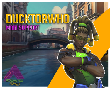The Duckcopter. Often found in the wrong team’s backline or falling off the map. Literally always positive and wholesome.

Introducing @Ducktorwho_ as our Main Support!