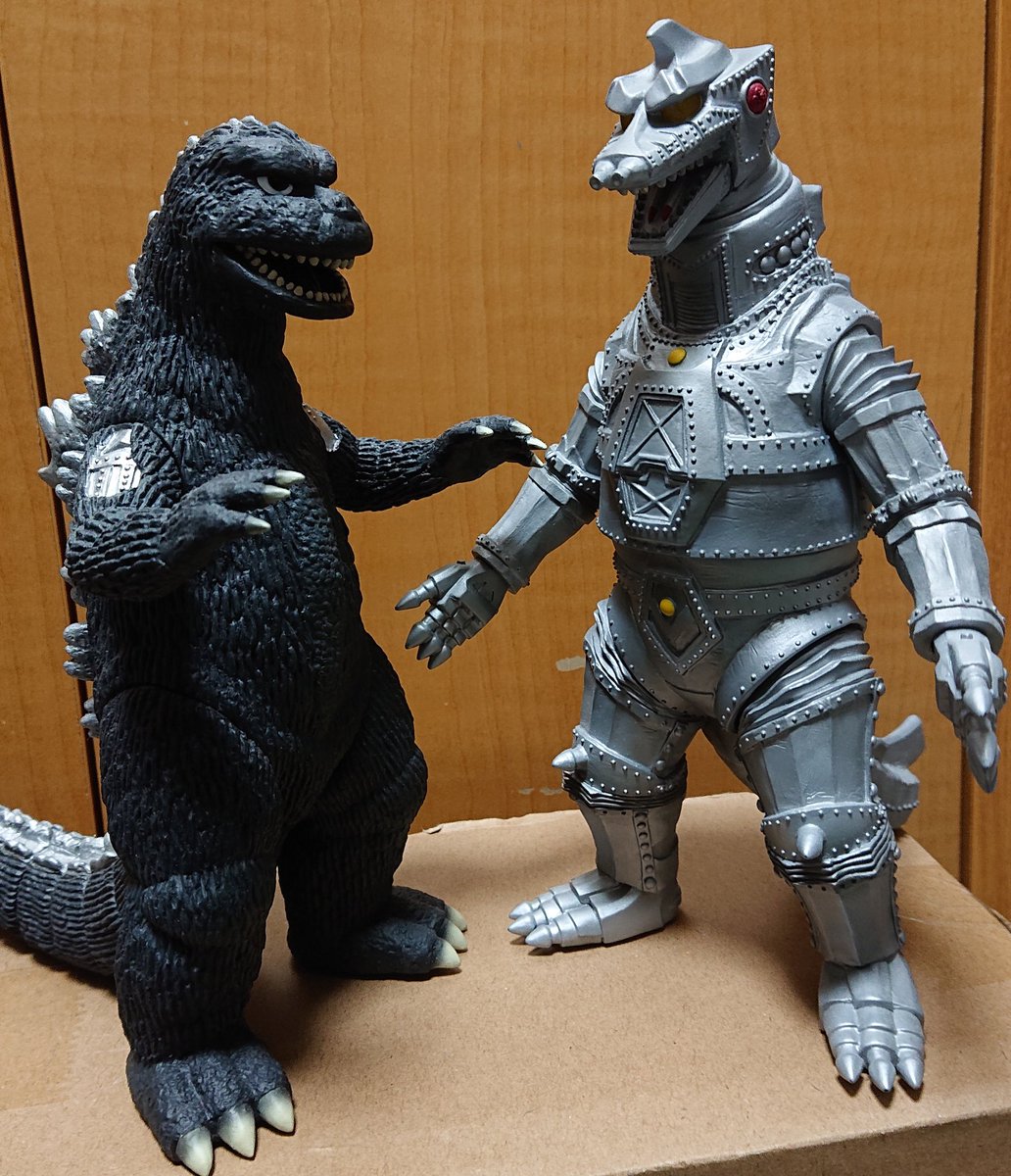 セキケンジ ゴジラvsメカゴジラ公開記念日 私が原型作ったゴジラとメカゴジラも見て下さい でも昭和しか無くてスマン いずれ平成も作ってみたい セキケンジ ゴジラvsメカゴジラ公開記念日 私が原型作ったゴジラとメカゴジラも見て下さい でも昭和しか無くてスマン いずれ平成も作ってみたい