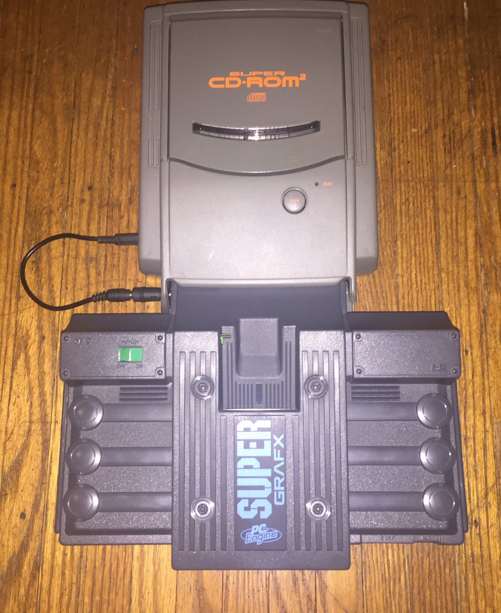 jkadaver's tweet photo. @AdamKoralik @terraonion  #PCEngine #SuperGraphx #SuperCD2 #SSDS3 https://t.co/ty7RFsSPYt