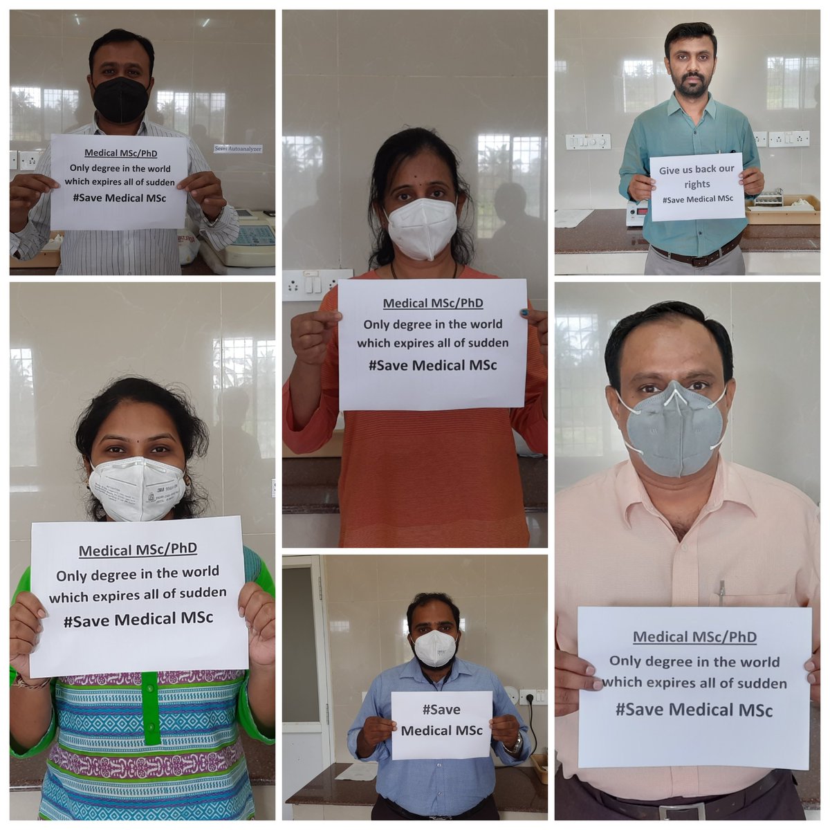  #saveMedicalMScPhD