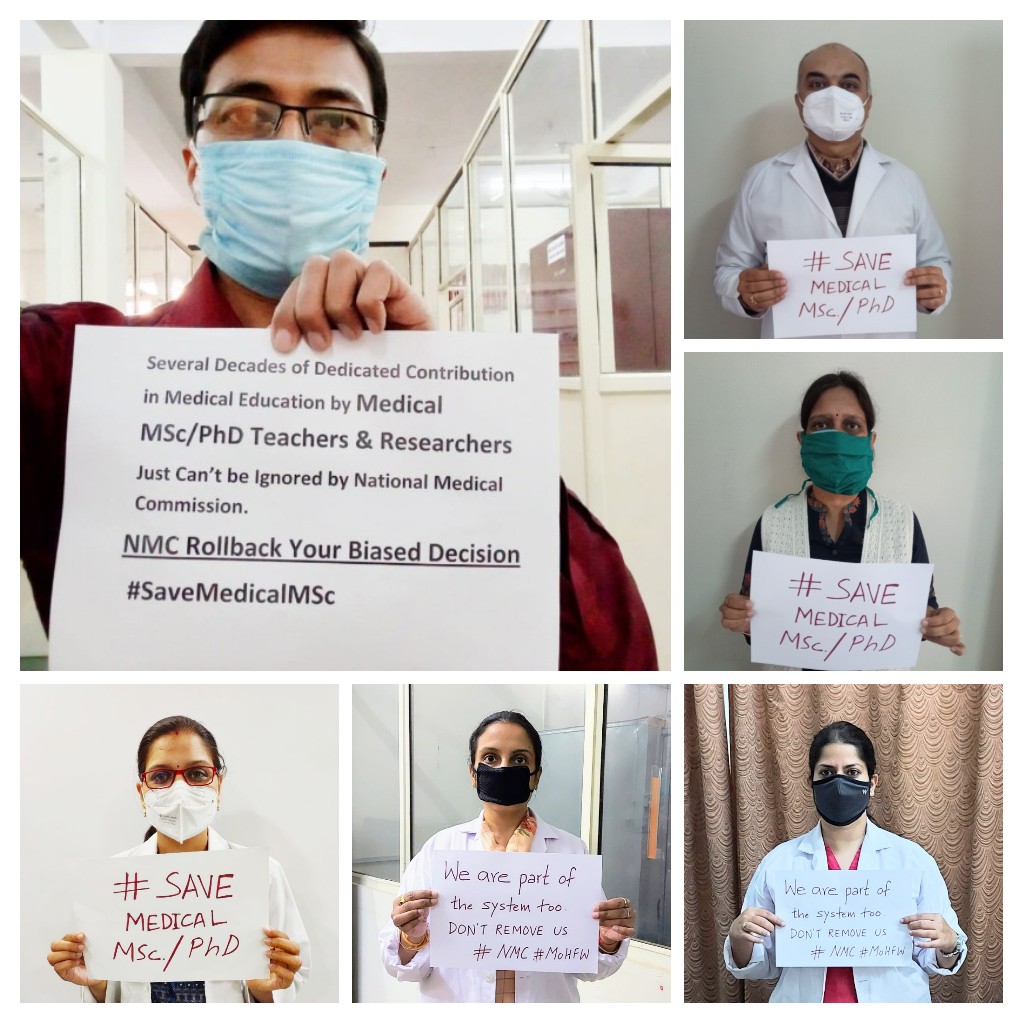  #saveMedicalMScPhD