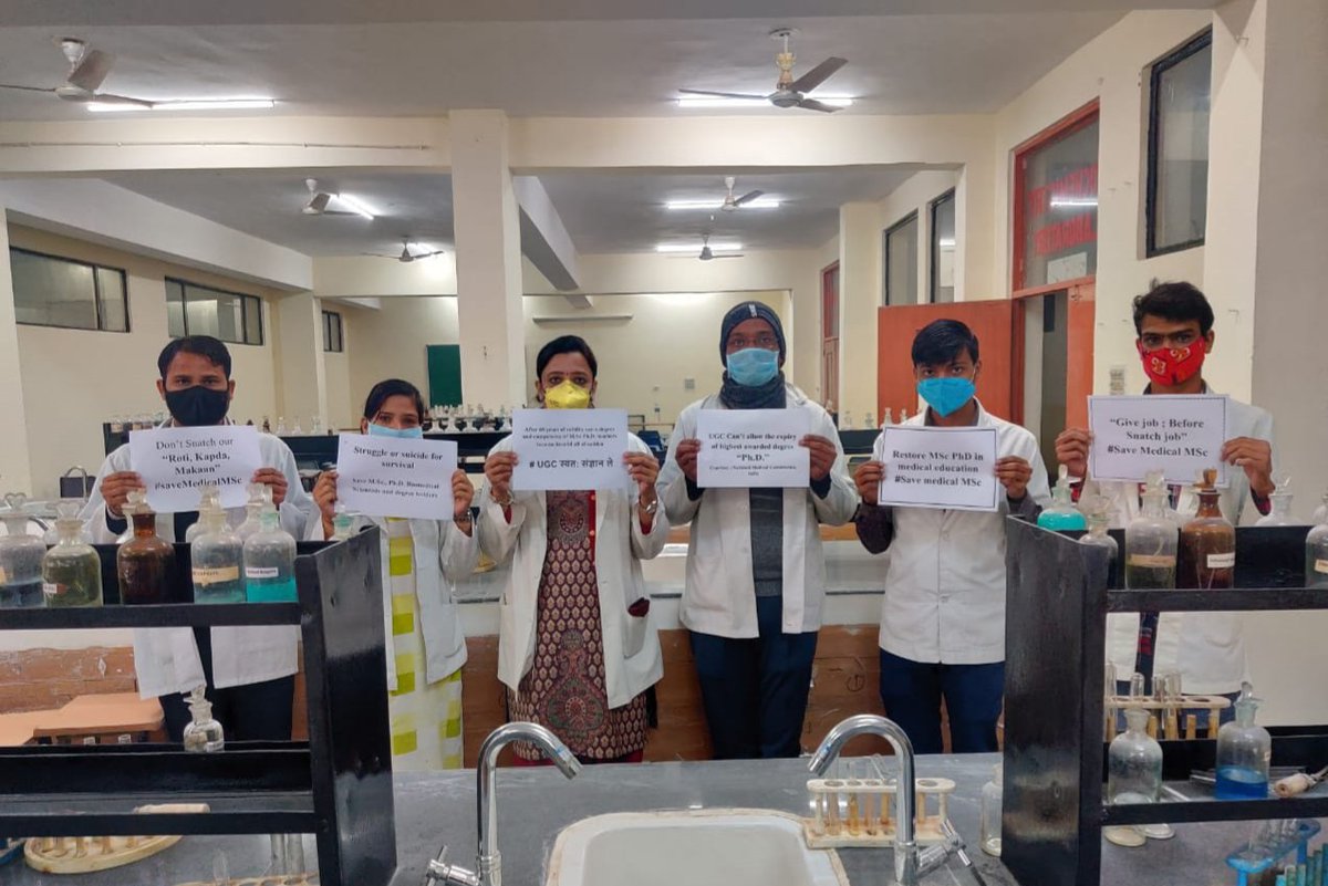 When MBBS, MD graduates are unaware of what PCR is, it is  http://M.Sc&nbsp; ppl who threw themselves in the frontline risking their lives for diagnoing  #COVID19