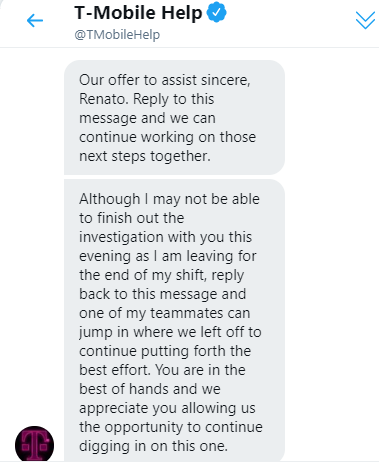 martinezrenato's tweet photo. @TMobileHelp @MikeSievert Really? So you would love to help only you won't help? I've been four hours at this. You have some nerve https://t.co/LbCNELXhDc