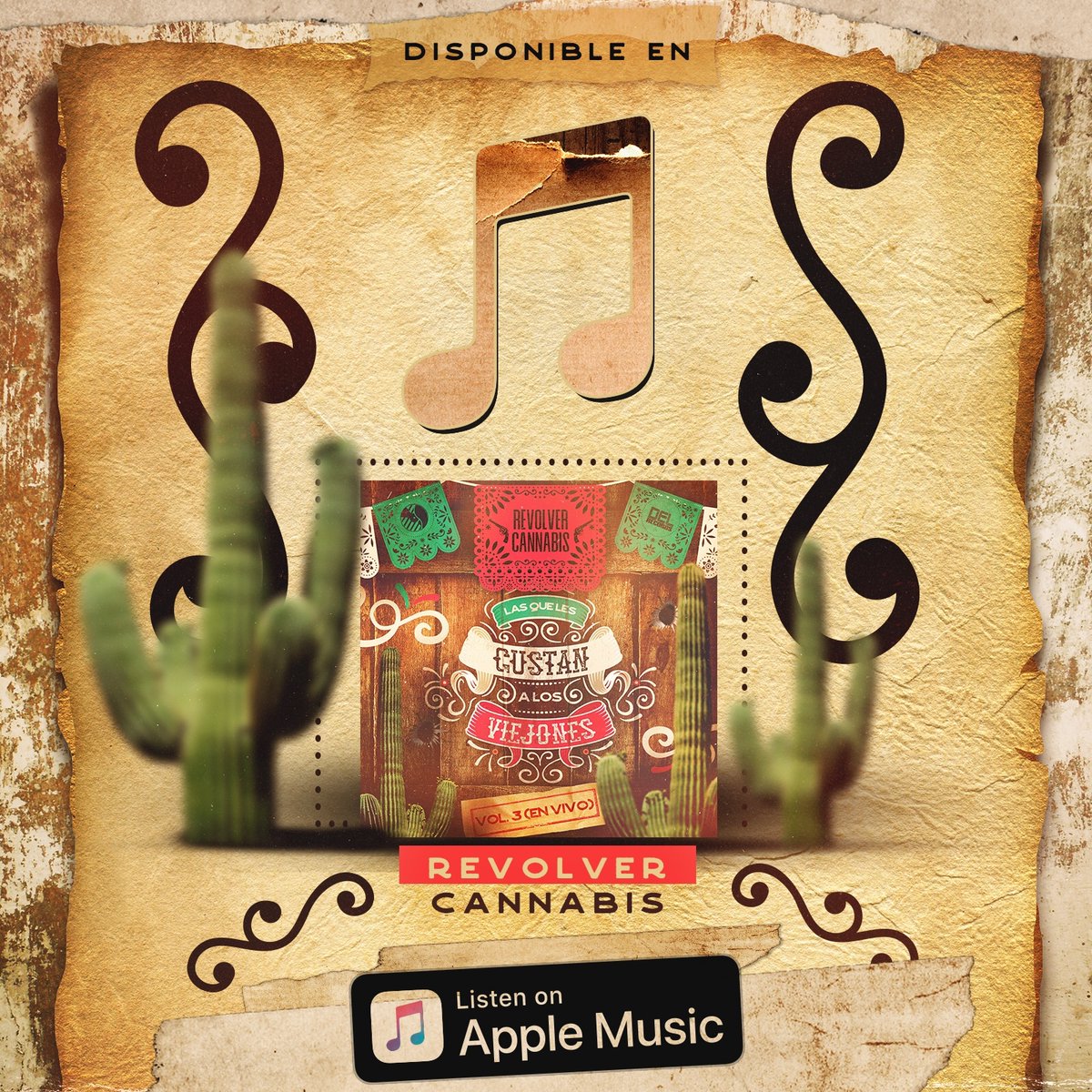 delrecords's tweet photo. Ya Disponible! 🔴
Escucha "Las Que Les Gustan a Los Viejones, Vol. 3 (En Vivo)" en @applemusic ! 🔥

https://t.co/CLhqmC5pUL

#DELRecords #DELapplemusic #Revolvercannabis https://t.co/UnGvab0gkx
