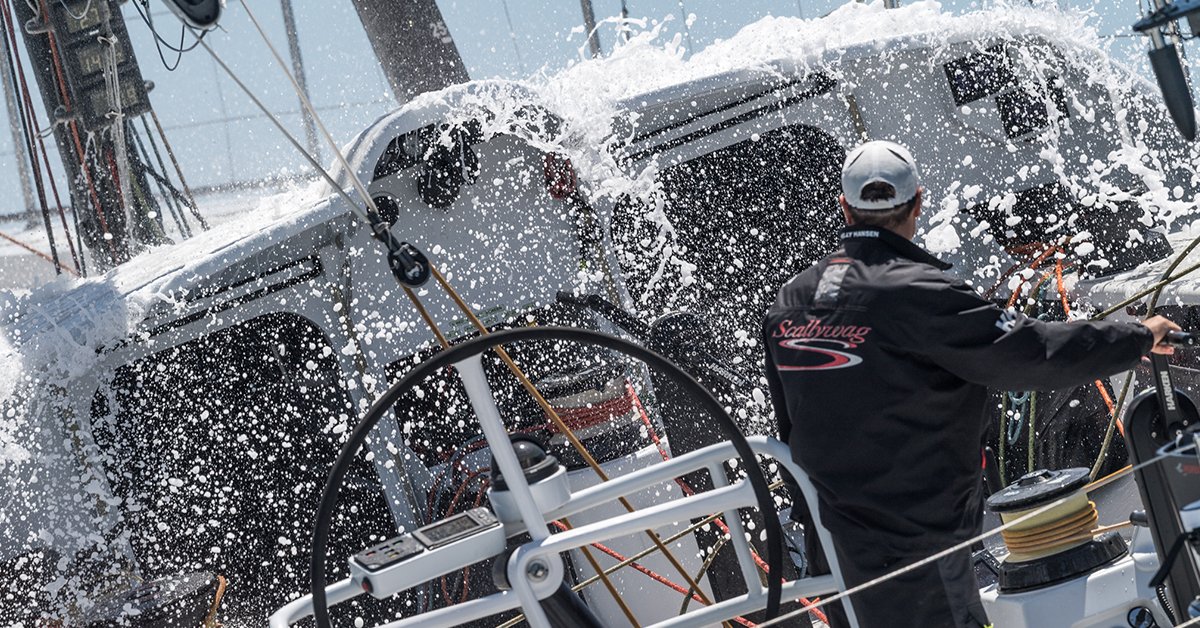 scallywaghk's tweet photo. Water flowing over the bow into the pit area of SHK Scallywag #VOR65 in Lisbon, Portugal in lead up to #VolvoOceanRace 2017-18.
📷 Ricardo Pinto

#ScallywagHK #ForeverFish #SunHungKai #FUKUBLD #Razer #SailRacingOfficial #SeaDek #moist #NeverGiveUp #ratherbesailing #FromTheVault https://t.co/ENTCG3ZLqF