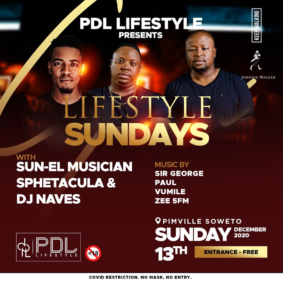 unpluxe's tweet photo. We at it again this weekend with #LifeStyleSundays at @PDLLifestyle featuring @sunelmusicianza and my favourite crazy duo #KOTW @SPHEctacula and @DJNAVES.. ENTRANCE is Free, remember you masks Guys!! https://t.co/Mh4MnyiF7I
