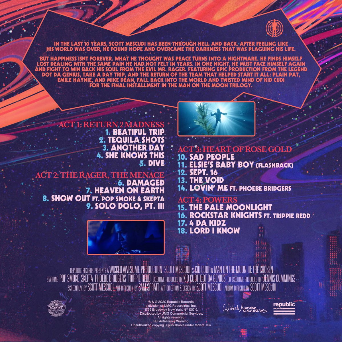 Genius's tweet photo. kid cudi’s #motm3 is finally here with features from skepta, pop smoke, phoebe bridgers, and trippie redd 🌕😭
https://t.co/oFkpxwjHtk https://t.co/nMjA4HIyCk