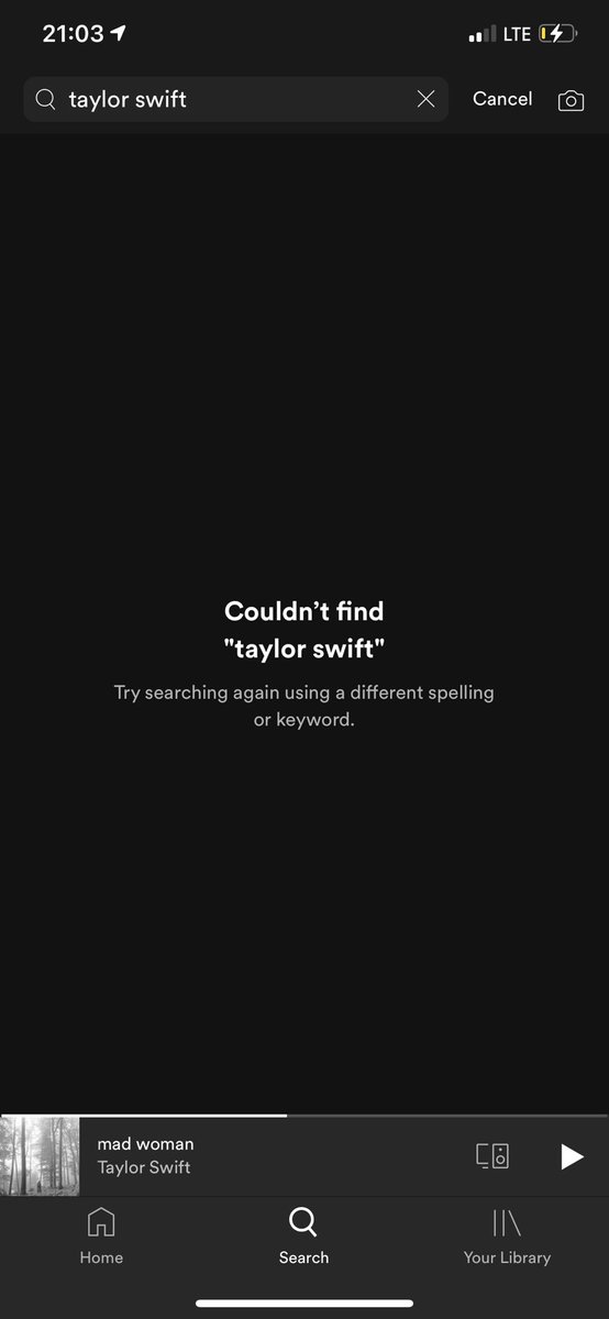 Earperdemic's tweet image. WHY SPOTIFY WHY

#evermore #taylorswift #CanadianProblems?!