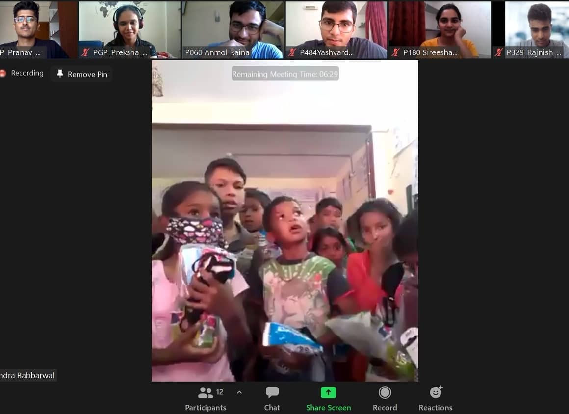 Iris_IIMI's tweet photo. Jagriti, the social sensitivity event of IRIS, made sure to spread smiles even in these difficult times via virtual mode.

#IRIS2020 #reignitingexuberance #jagriti #iimindore @askhimanshurai @IIM_I @_ananyam https://t.co/9AHUxPt02Q