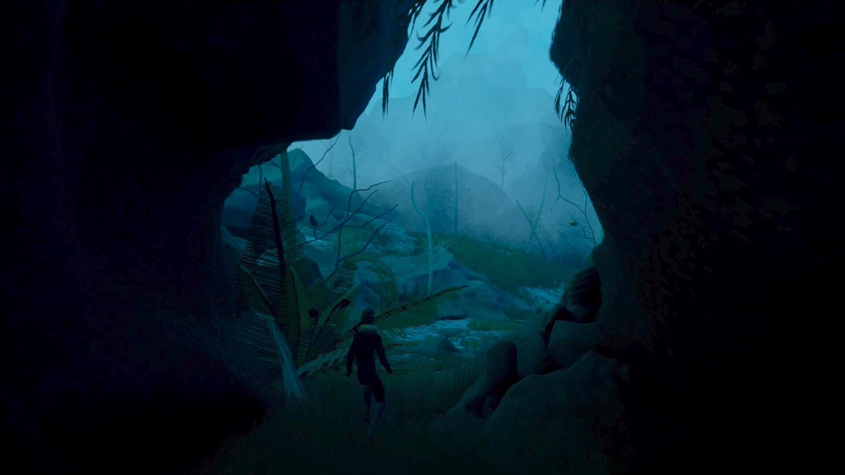 aosmhor's tweet photo. I made these on Dreams PS4, an incredible tool for artists. I created 3D character models, and used community-made assets like rocks and trees to build the scenes from the ground up. I also made music to accompany them. My intention was to build a choose-your-own-adventure game. https://t.co/MkpfQFyB7H