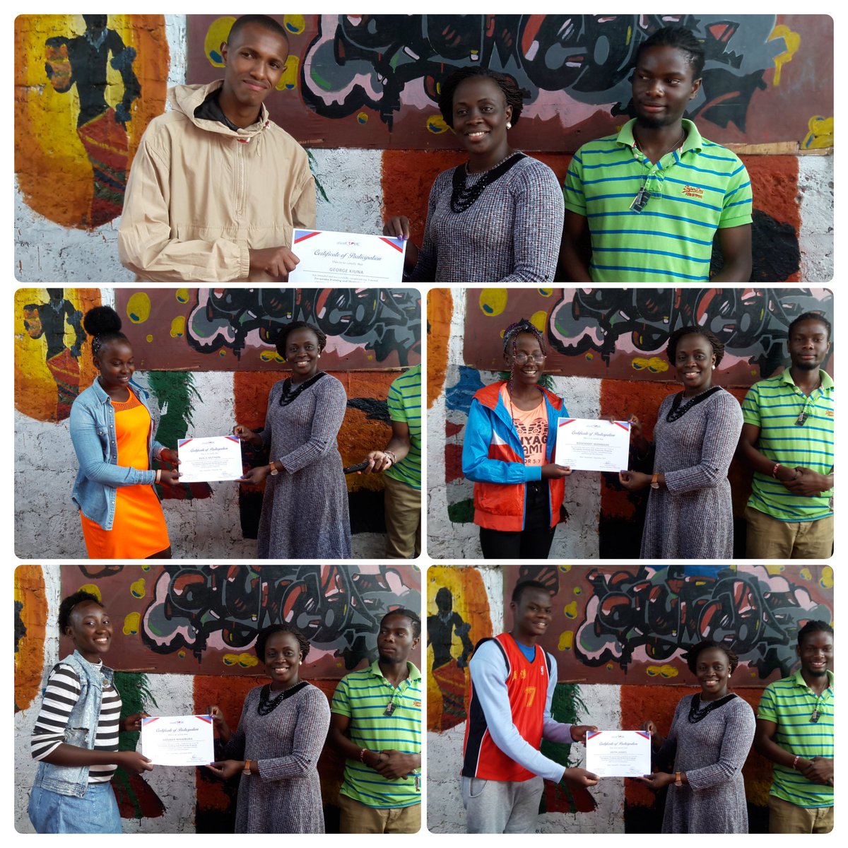 SlumcoderONE's tweet photo. Congratulations Zuvamuka Cohort ONE Traiinees. Go do us Proud. We are here to support you in every step of your way into finding and living your purpose. #Zuvamuka #SlumcodeTalents https://t.co/9Ktiag0GRY