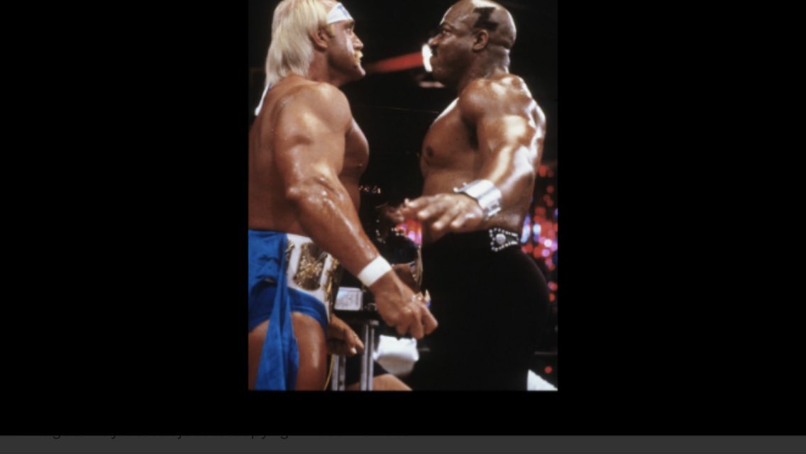 undertaker1877's tweet photo. #RIPTinyLester Aka #zues @JAxle1147 @icecube @HulkHogan @davidlagreca1 #Noholdsbard #RIPDeebo 1989 #SummerSlam great match up https://t.co/yfUg2qJs2E