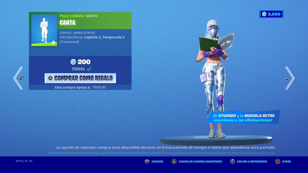 AwenoPaSaberawa's tweet photo. @aFortniteMom 
I bought 2 emotes and the master chief skin using you code :3 https://t.co/d729BTVHgC