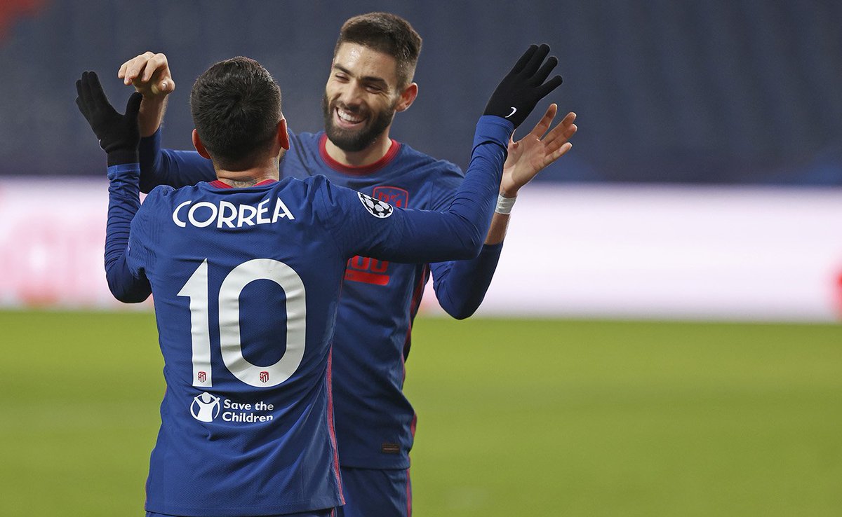 IntraCancha's tweet photo. Así quedó el último día de fase de grupos de la #UCL:
#GrupoA
El Bayern München derrotó al Lokomotiv de Moscú 2-0 con goles de Süle y Choupo-Moting. #FCBFCLM
El Atlético de Madrid le ganó 2-0 al Salzburg con goles de Hermoso y Carrasco. #RBSAtleti https://t.co/UmqK2ydi4N