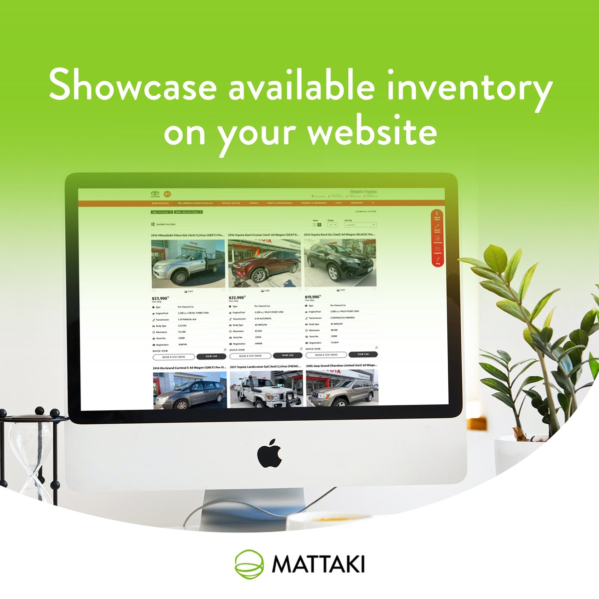 _mattaki_'s tweet photo. Take advantage of the opportunity to showcase your stock to a larger audience by adding inventory to your site! Ask us how 🚙 

#mattaki #australia #website #design #automotive #automotiveindustry #cms #contentmanagementsystem #automotiveplatform #dealerships #vehicles #inventory https://t.co/dssTY2a0AD