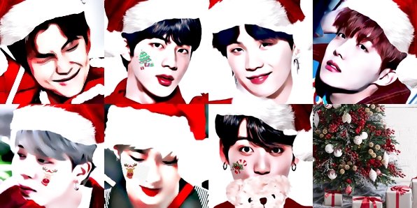 /*BTS with Christmas-🧣🎅🏻 #แจกดิส (rm,jin,suga,j-hope,jimin,v,jungkook)