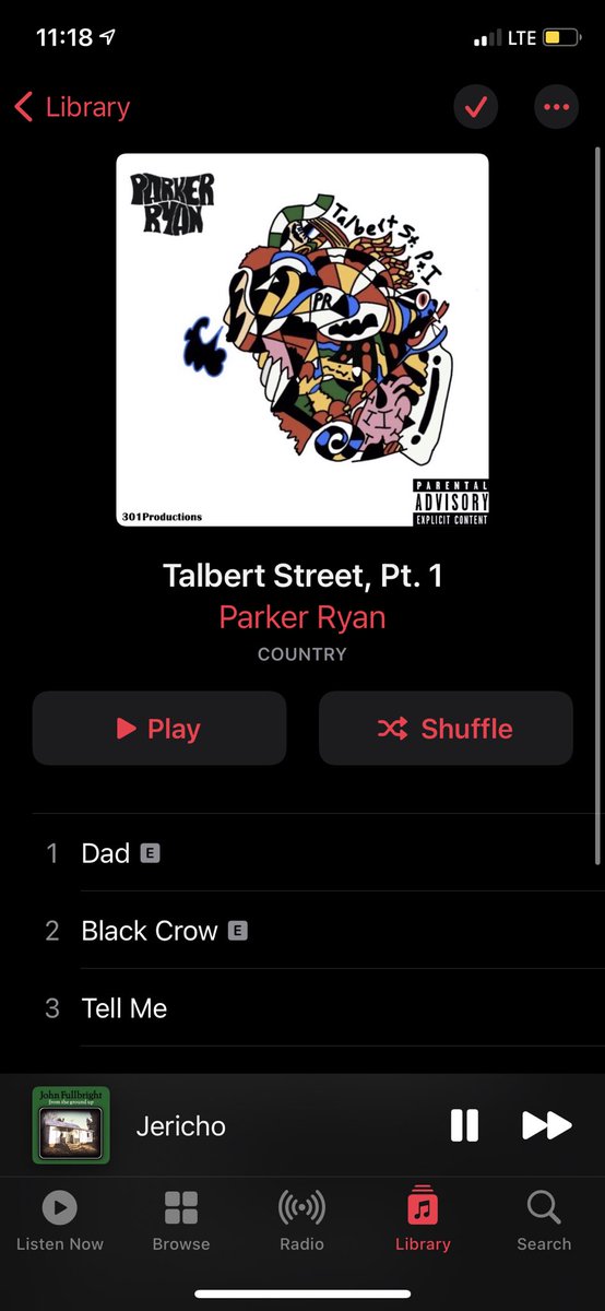 ParkerRyanMusic's tweet photo. It’s out!! Go listen!! https://t.co/VoTfVZsyrh