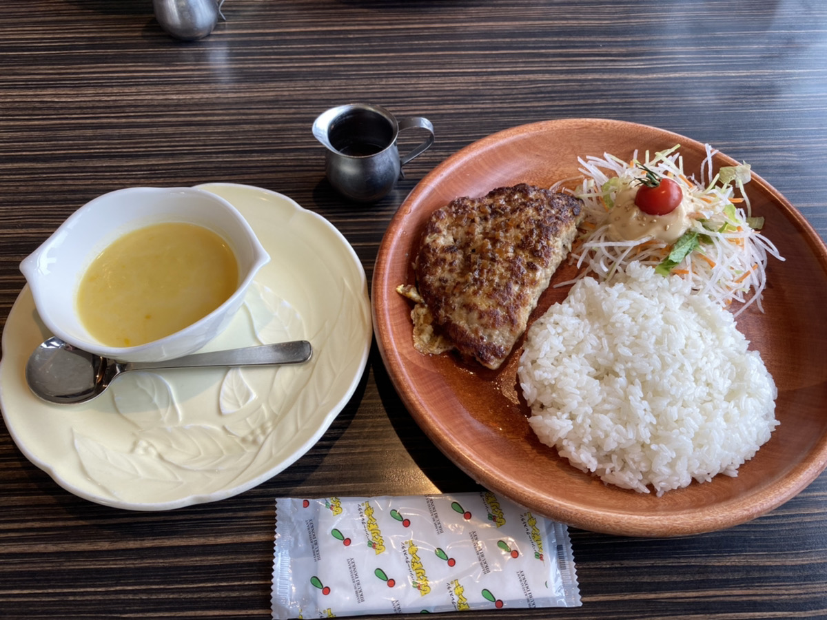 ガッツレンタカー札幌中央店 公式 今日のランチは びっくりドンキー ポテサラバーグディッシュでした 安定の美味しさで満腹です びっくりドンキー ポテサラ ソースは掛ける派 ランチ 札幌ランチ 格安レンタカー 激安レンタカー 札幌