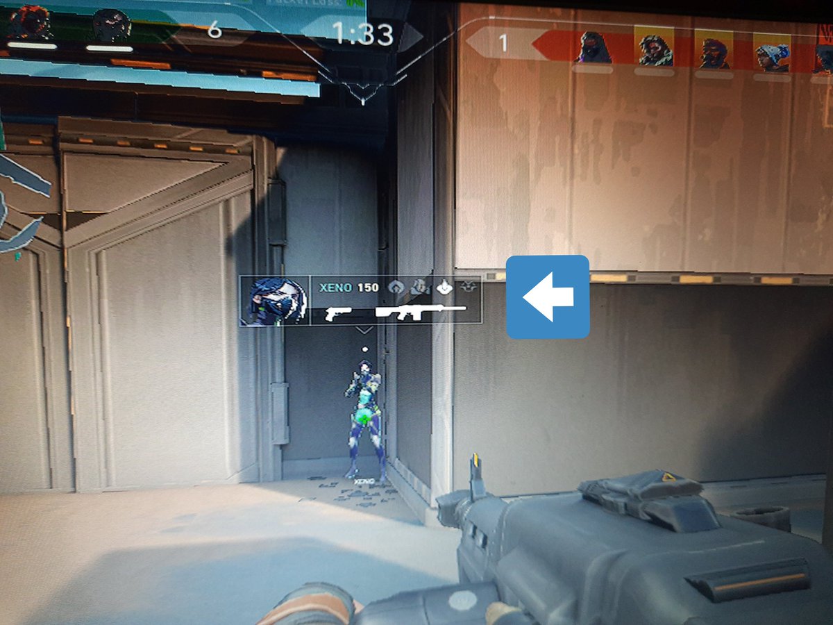 debdaipayansen_'s tweet photo. Can u fix this @PlayVALORANT 
This allied info get's displayed the entire match.
This is so sick 😪 https://t.co/x7WXpLNvPQ
