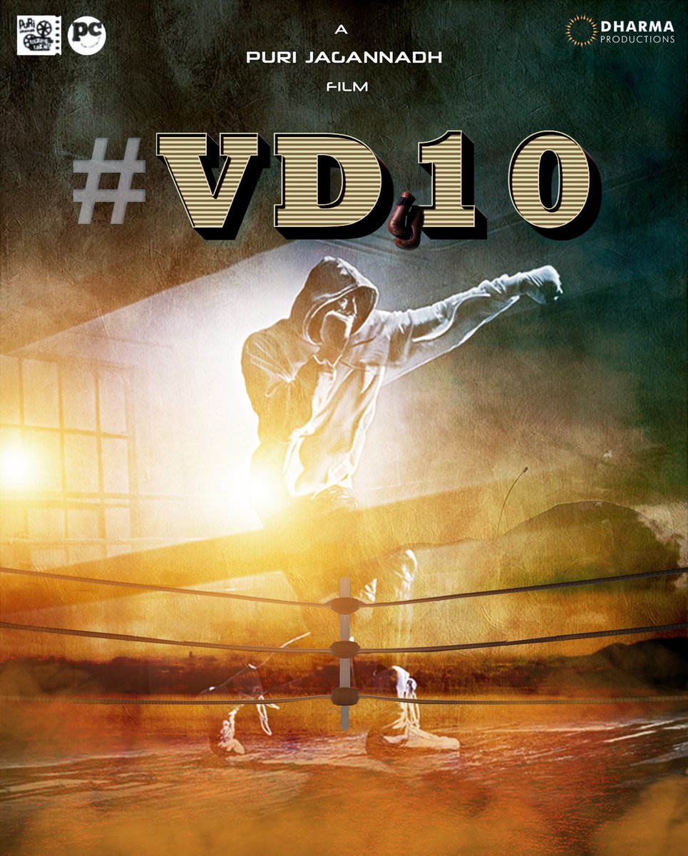 Tejadayan1's tweet photo. #VD10 shoot update 🔥

#VijayDeverakonda #Purijagannadh is all set to resume the shoot of his next boxing drama #Fighter  from January 2021.💥

Poster design: @Tejadayan1 https://t.co/k6lMXluu6V