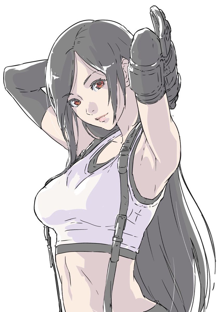 ティファ・ロックハート 「セフィロス参戦でFF7に興味あるけど今まで触れてないって人には、FF7リメイクは」|kazuyaのイラスト