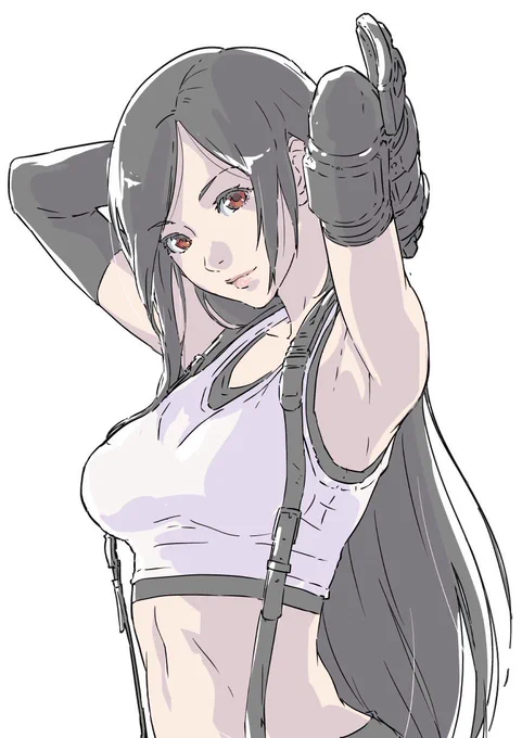 セフィロス参戦でFF7に興味あるけど今まで触れてないって人には、FF7リメイクはわりと触りやすくて雰囲気は充分掴めるのでとてもいいと思いますね…
ティファかわいいし… 