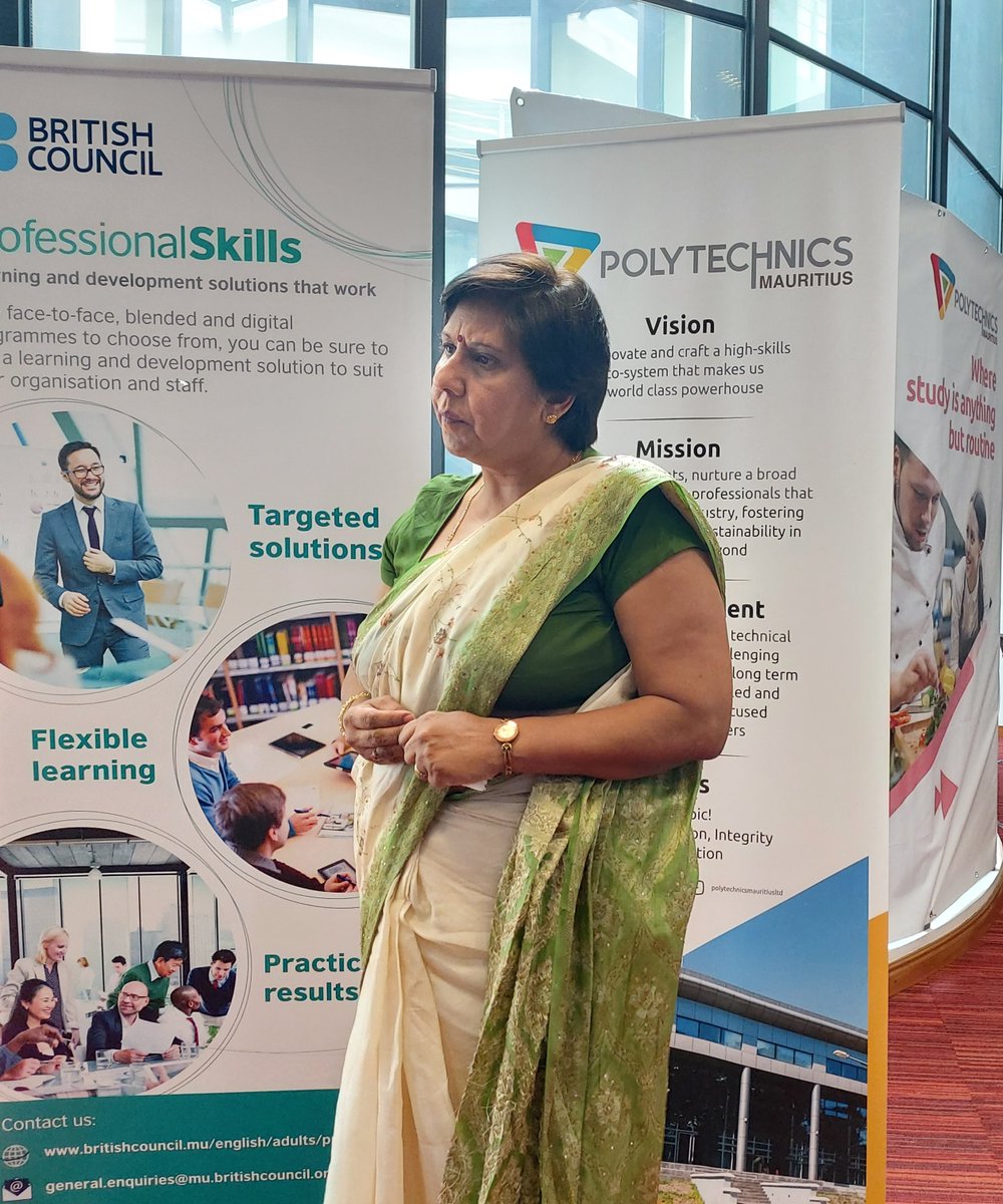 Signature of #MoA with #TheBritishCouncil that will set forth the direction of strategic ventures &amp; projects. An event honored with the Chief Guest The Hon Mrs. Leela Devi DOOKUN-LUCHOOMUN, Vice-Prime Minister, Minister of Education, Tertiary Education, Science and Technology.