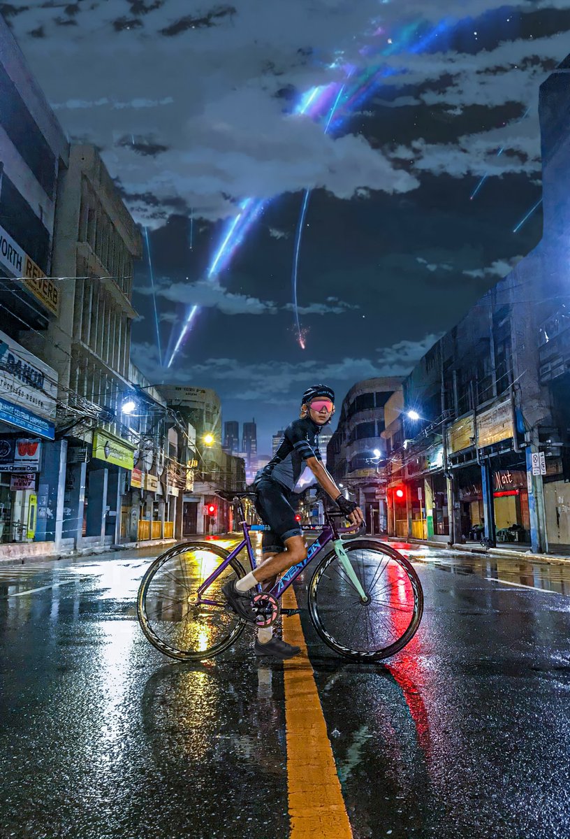 MichaelGedy's tweet photo. 𝙉𝘾𝙈𝘼/𝘾𝙁𝙂 ❌ 𝙆𝙄𝙈𝙄 𝙉𝙊 𝙉𝘼 𝙒𝘼

#CFGofficials #IncimaNation #Rattlrz #brakeless #fixedgearbike #onegear #Aventon #kiminonawa #edited https://t.co/KpmWpDYjjT