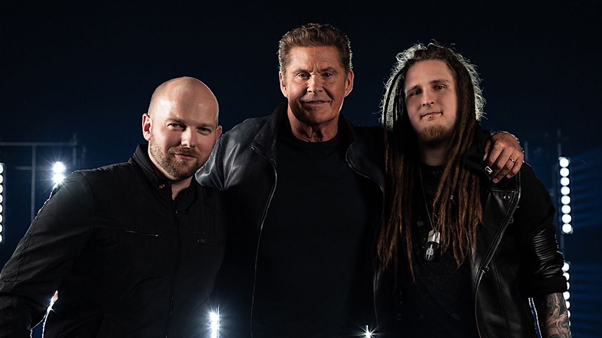 consequence's tweet photo. .@DavidHasselhoff dives into metal music with a new song called "Through the Night" in collaboration with Austrian duo CueStack: https://t.co/W3aMAMbgwZ https://t.co/Hx8os3mVOo