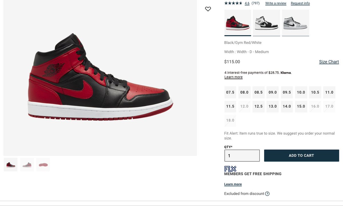 jordan 1 mid eastbay