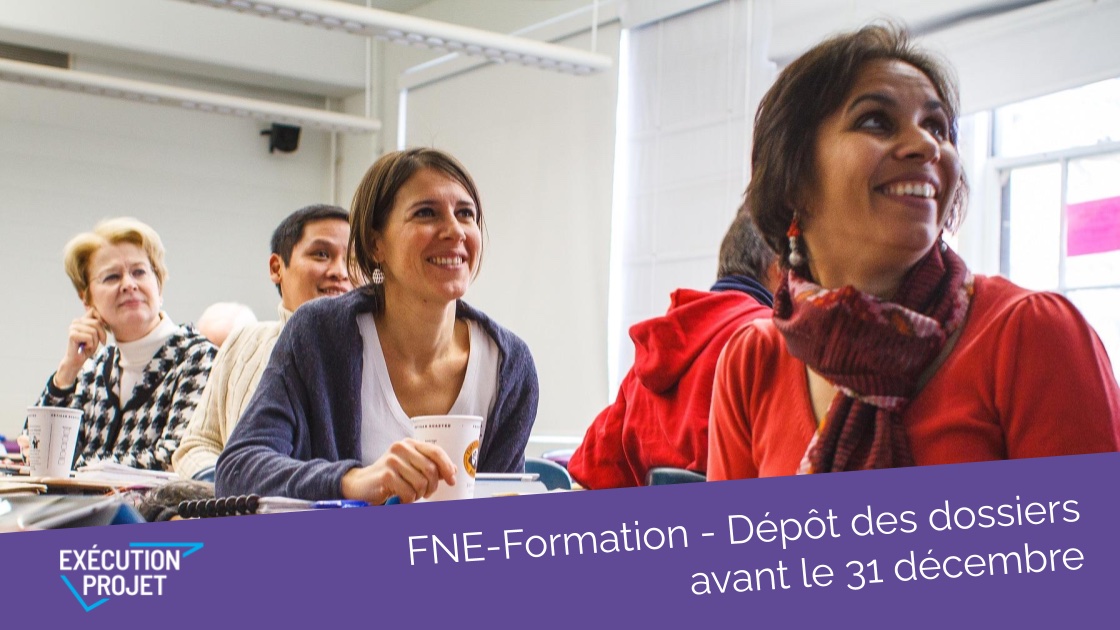 ExecutionProjet's tweet image. La fin du dispositif renforcé du FNE-Formation arrive ! 
Pour bénéficier des 70% ou 80% de prise en charge actuel, les dossiers doivent être déposés avant le 31 décembre pour des actions de formation qui peuvent être réalisées jusqu’au 30 juin.