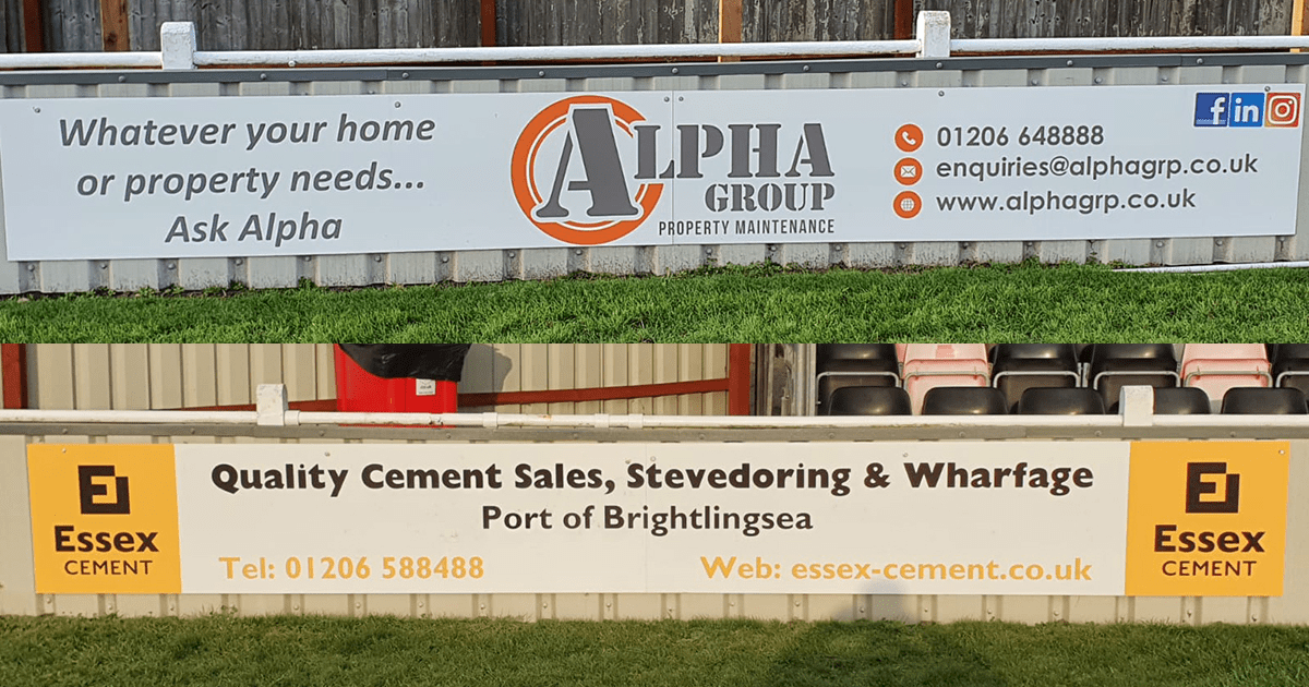 🤝  SPONSORS | New Perimeter Advertisers

Welcome to <a href="/askalphagroup/">Alpha Group</a> &amp; <a href="/EssexCement/">Essex Cement</a>

Thank you for your support! 👊
brightlingsearegentfc.com/news/new-perim…
