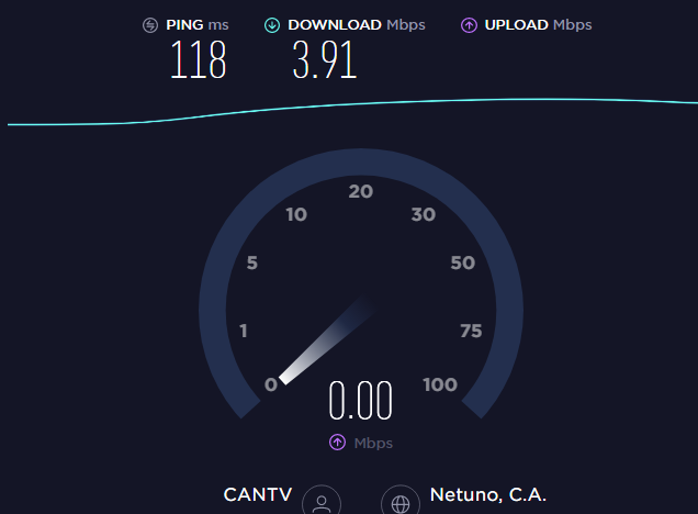 ks7000's tweet photo. #Speedtest NetUno Caracas, cc @Kevin75882134 https://t.co/ARg91xycq3