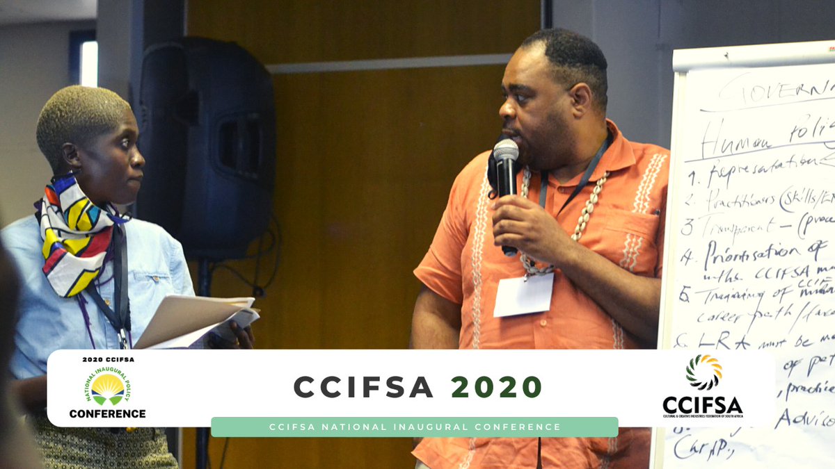 Day 3 - CCIFSA Policy Conference.  The Conference is underway at Coastland Durban in KZN Province.

#ccifsa2020