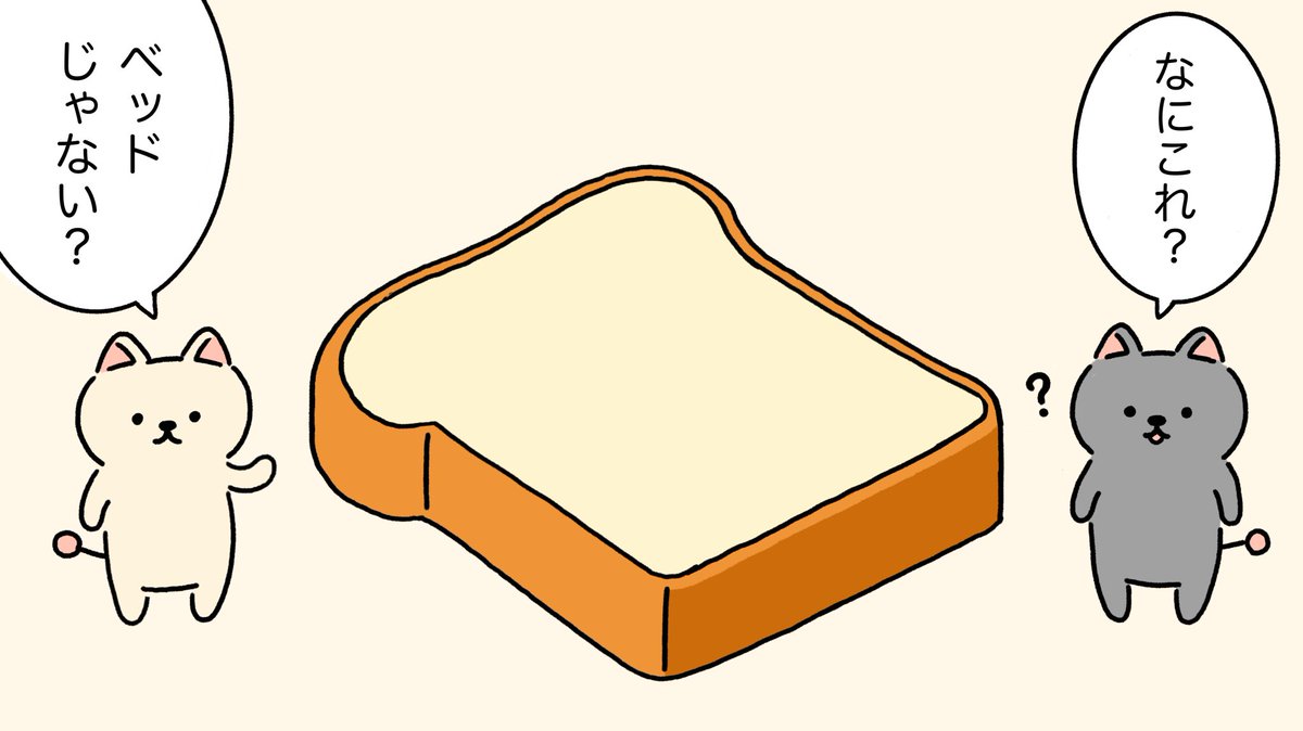 ミクロニャンと食パン 