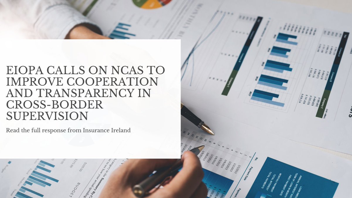 insurance_irl's tweet photo. @eiopa_europa_eu work on cross-border #insurance is crucial for the further integration of the Single Market. It is now on #EU_Finance to present a #solvencyii review proposal which makes the next step. https://t.co/KwBvU57FYg
@IRLDeptFinance @centralbank_ie @IDAIRELAND https://t.co/CqMc6WB7cW