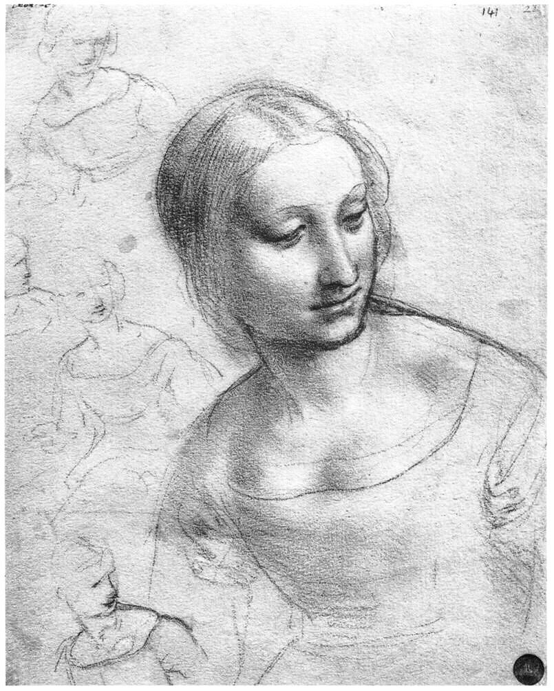 Leonardo returned to Florence in 1507 to settle his father’s estate & then went back to Milan. Study for Madonna (1501), Battle of Anghiari (Copy, 1503-5) & Mona Lisa (1503-5)