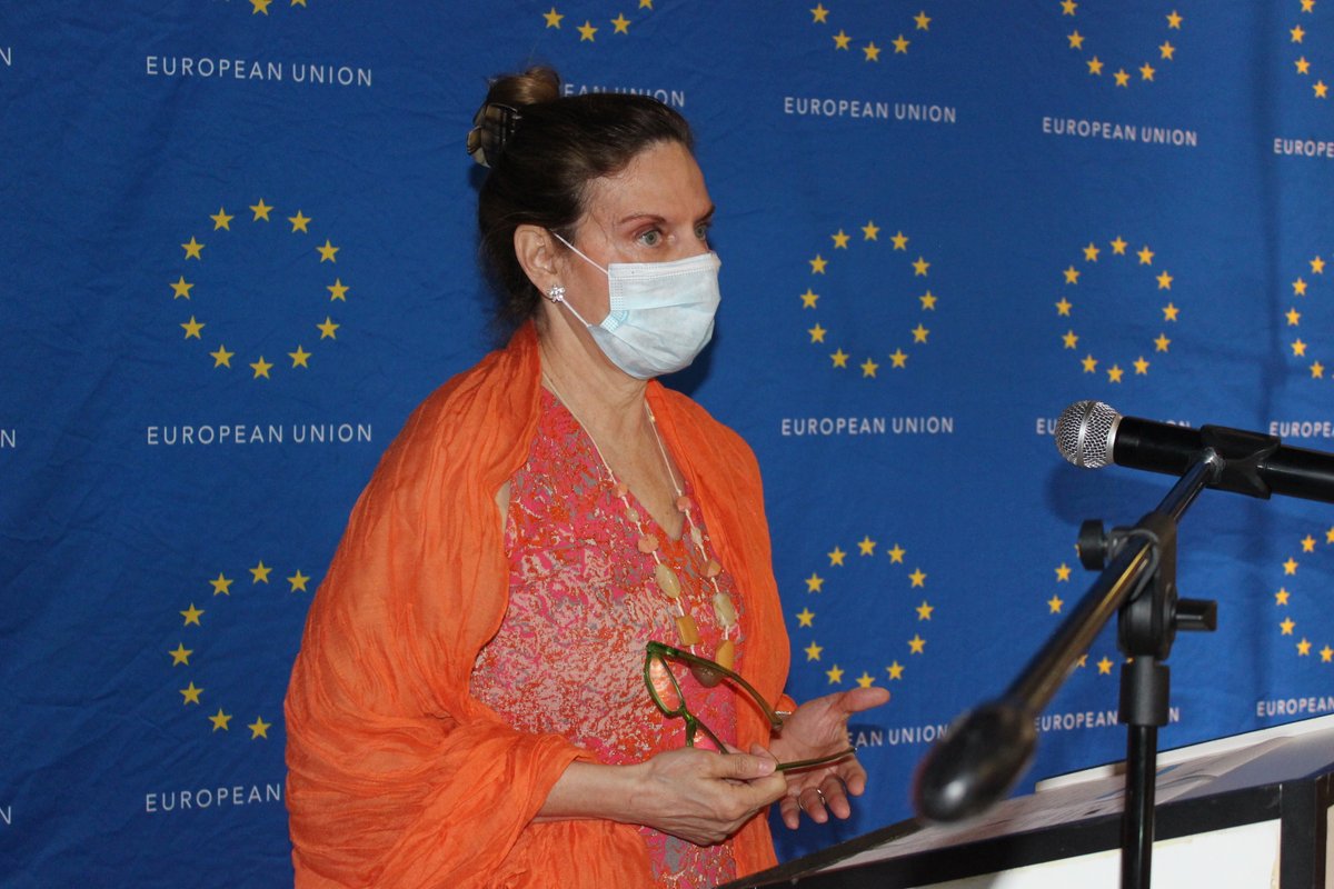 EUinEswatini's tweet photo. On 10 December, @EUinEswatini &amp; @EswatiniGovern1 engaged in a programming exercise aimed at identifying priority areas for development that will benefit from the next EU Funding Cycle for the period 2021 - 2027. This well attended event took place at Esibayeni Lodge, Matsapha. https://t.co/dVU4PPbh1s
